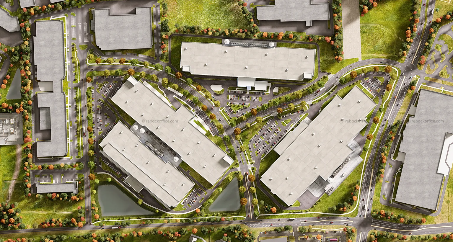Photo-Real Site Plan
